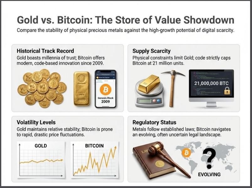 gold vs bitcoin
