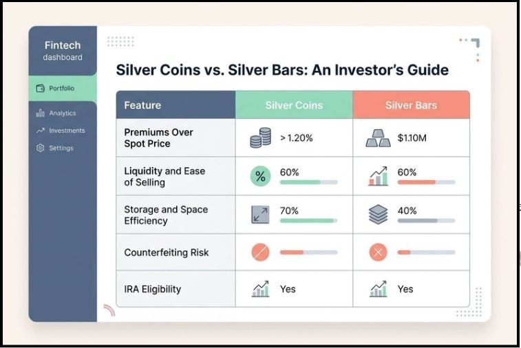 Silver Coins vs Silver Bars: Which Is Better for Investors?